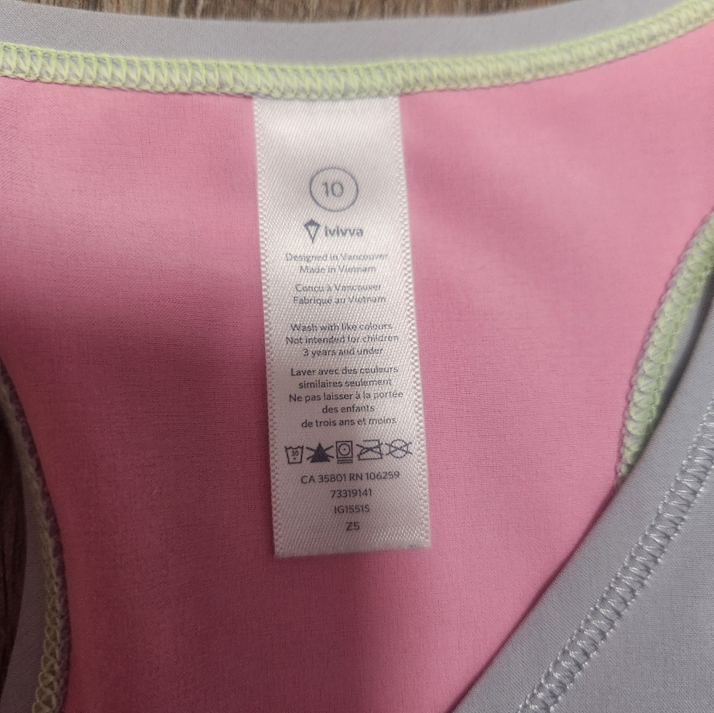Ivivva Racerback Lasercut Tank - Picture 5 of 5
